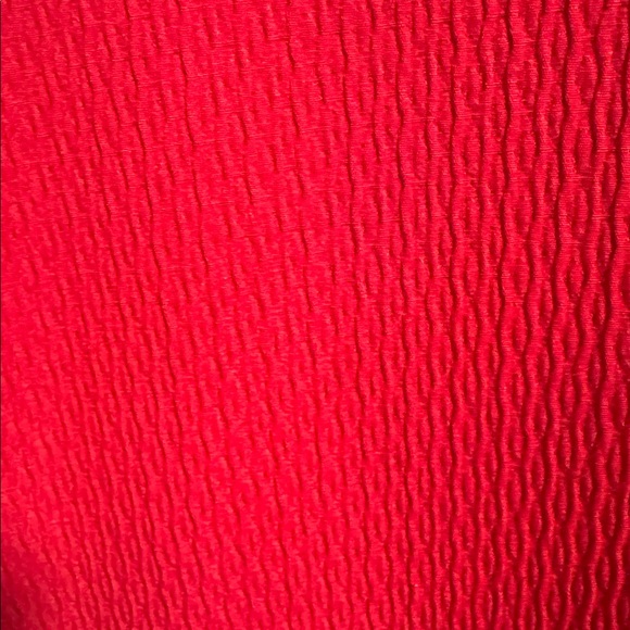 ELLE Textured Bell Sleeve Jacket Floral Appliqué Button Women’s XL Collarless - Picture 13 of 16